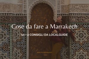 cose da fare a Marrakech